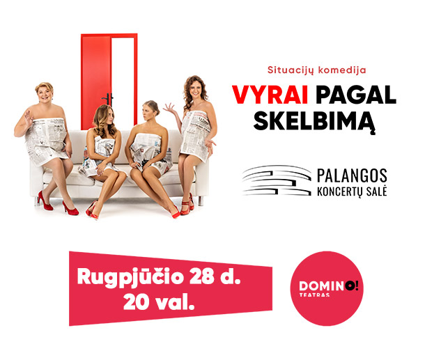 DOMINO teatras: komedija „Vyrai pagal skelbimą”