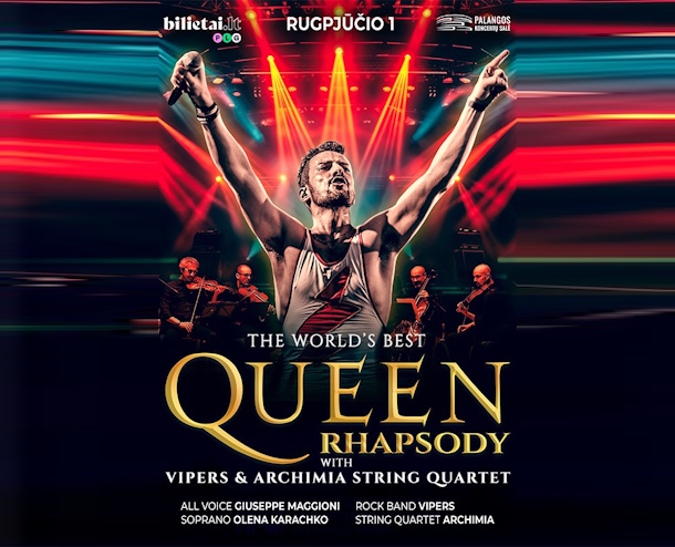 Queen Show – Vipers & Archimia string quartet + Special guest