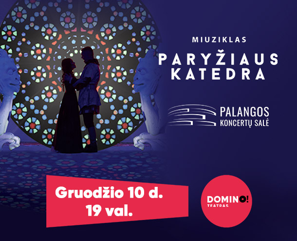 Domino teatras: miuziklas „Paryžiaus katedra”