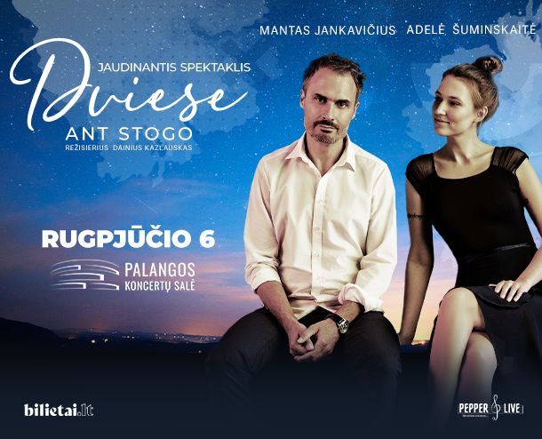 Spektaklis ”Dviese ant stogo”