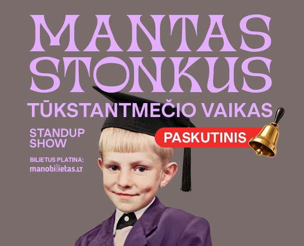 Mantas Stonkus „Tūkstantmečio vaikas”