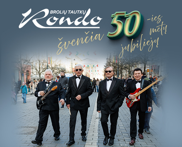 Brolių Tautkų „Rondo” švenčia 50 metų jubiliejų