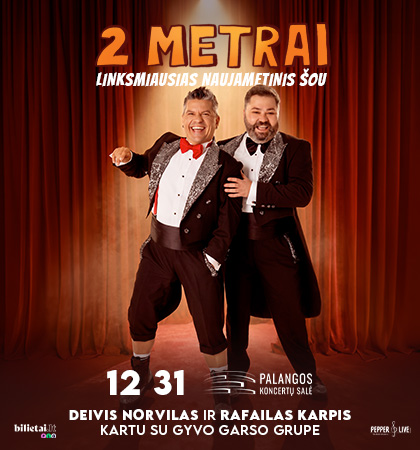 2 METRAI: Linksmiausias Naujametinis Šou