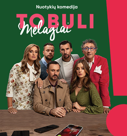 DOMINO teatras: komedija „Tobuli melagiai”