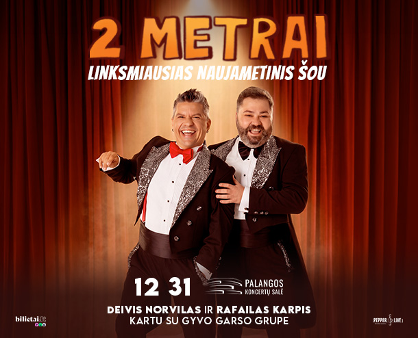 2 METRAI: Linksmiausias Naujametinis Šou