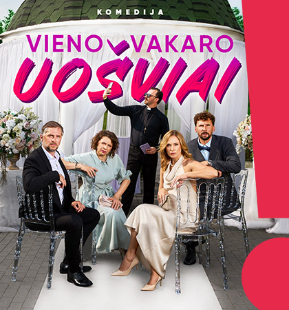 DOMINO teatras: premjera „Vieno vakaro uošviai”