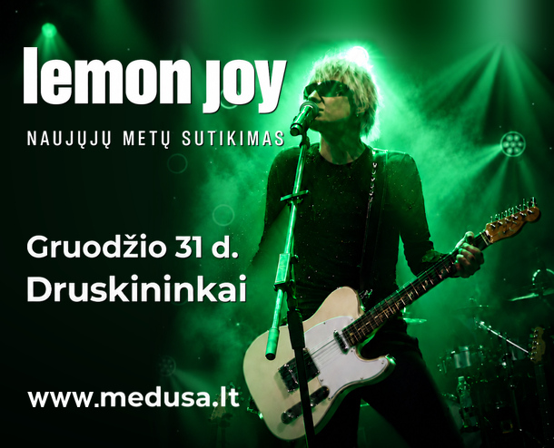 „Lemon Joy“ naujametinis koncertas